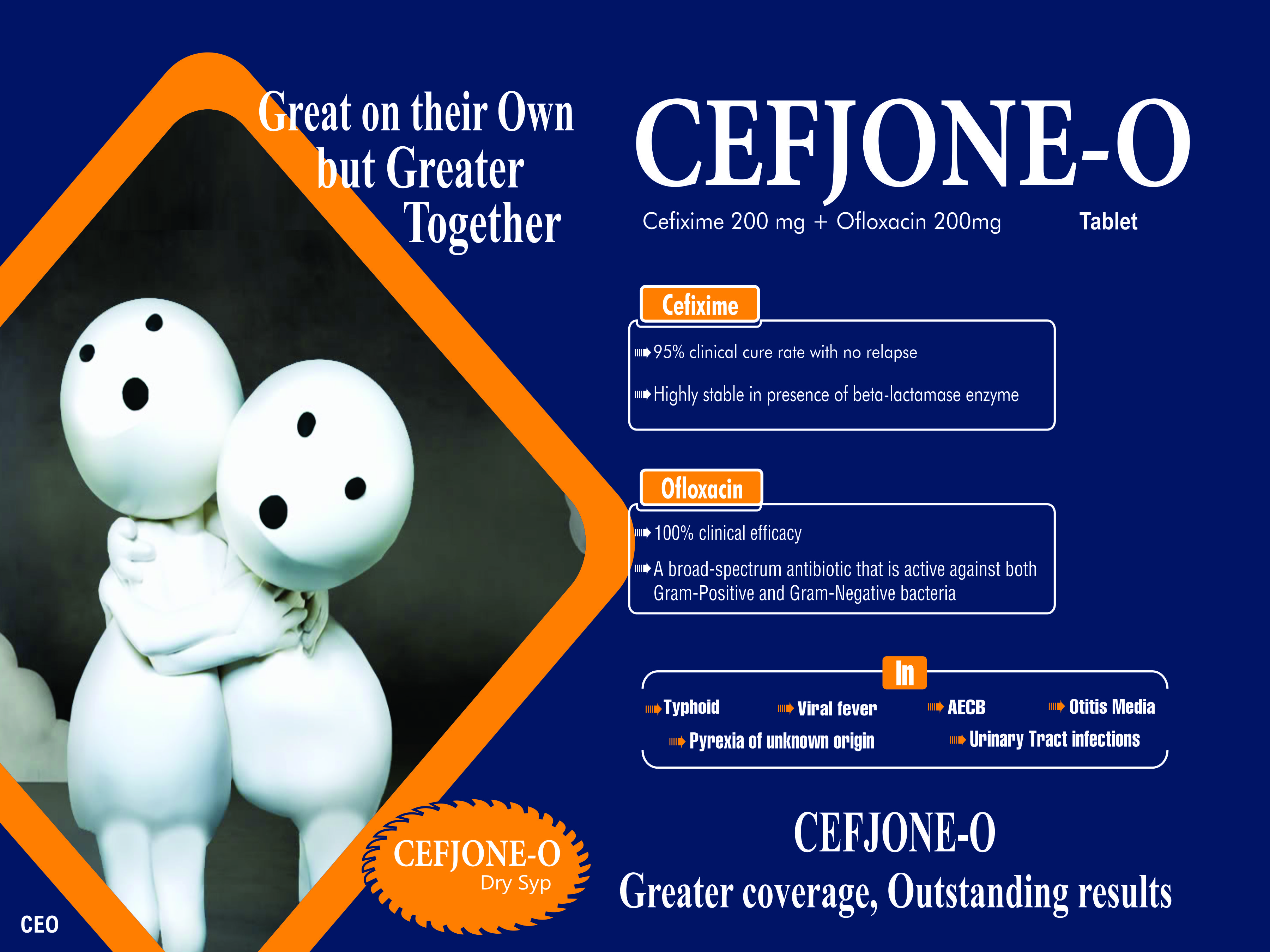 Cefixime Ofloxacin Tablet benefits