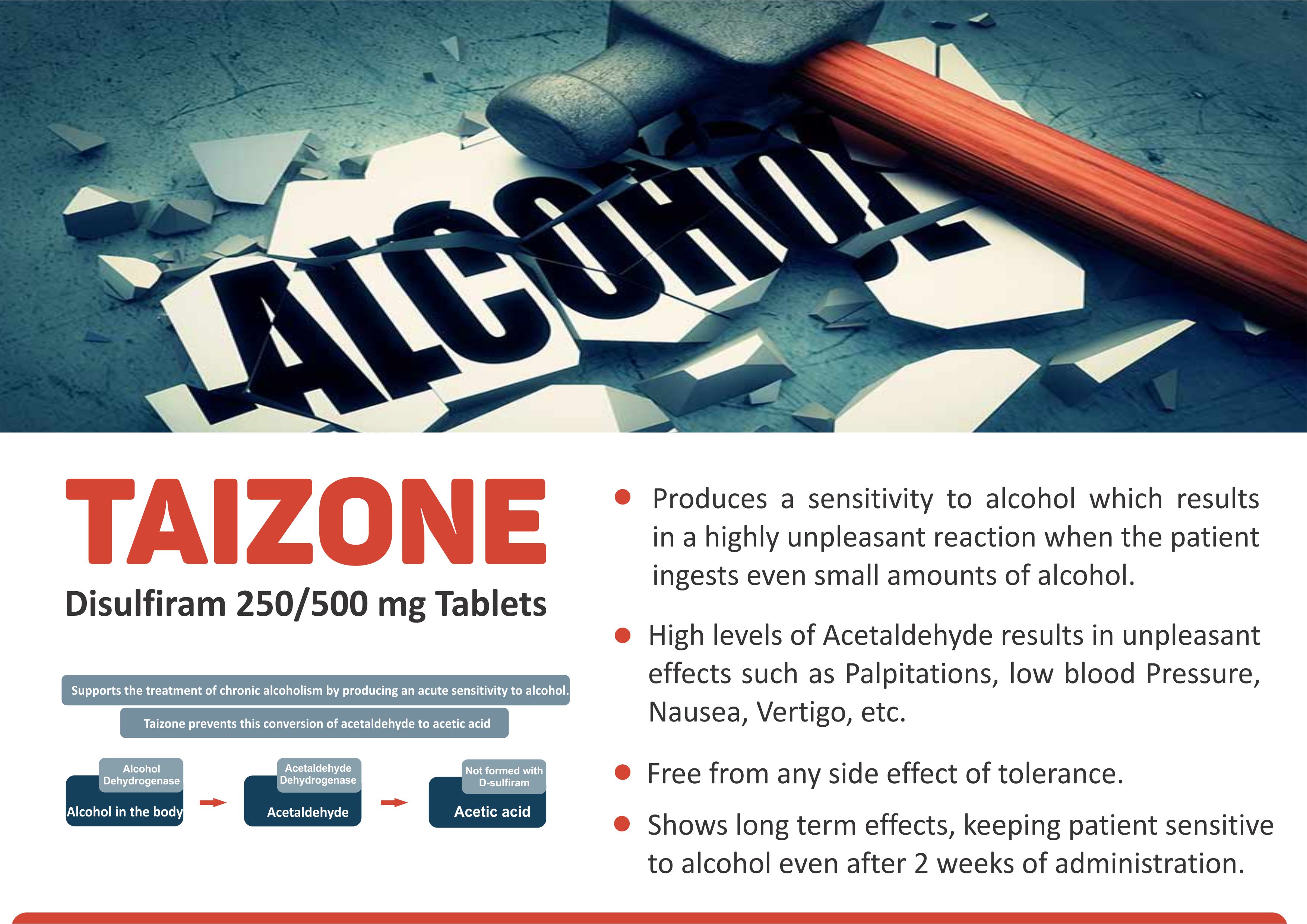 Disulfiram Tablet benefits