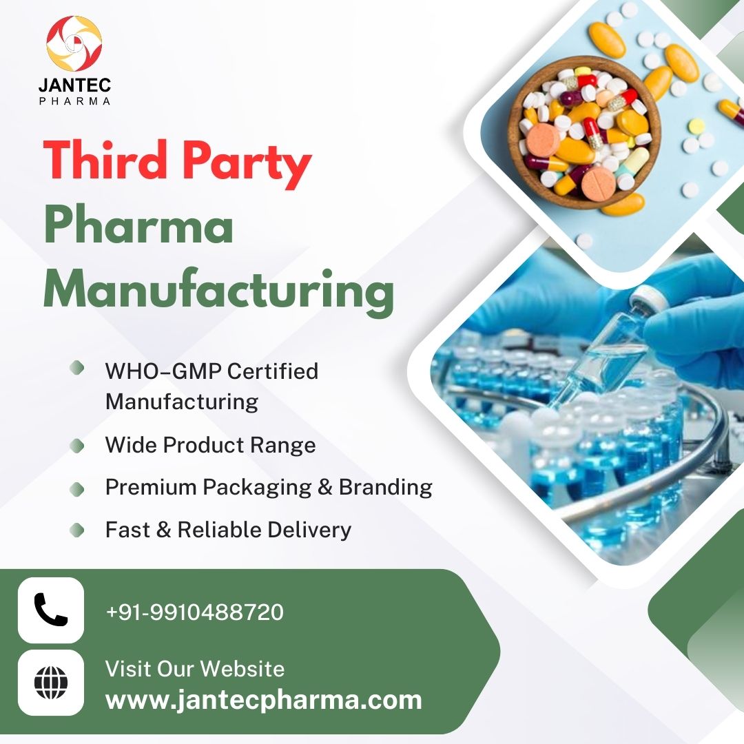 Third Party Manufacturing Pharma Tablet Manufacturer in India
